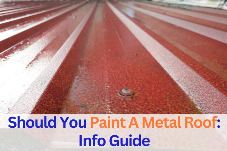 Should You Paint A Metal Roof